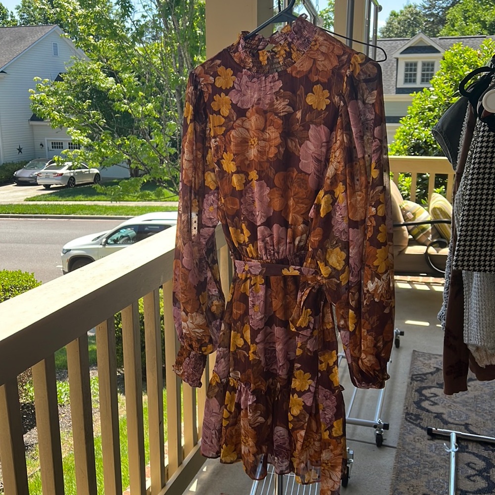 Aura Floral Dress